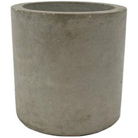 New Courtyard 4 x 4 in. Lightweight Fiber Cement Cylinder Planter, 4PK NE2009268